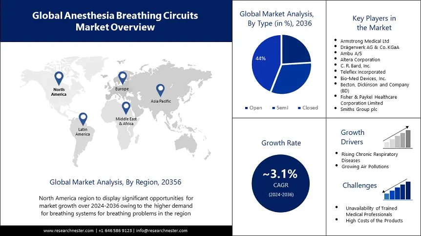 Anesthesia Breathing Circuits Market Share